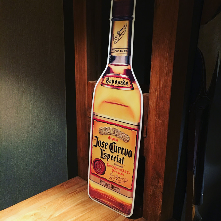 Plate Metallic Cuervo