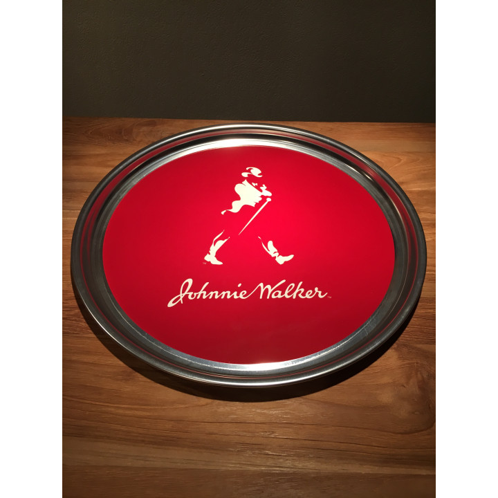Dienblad Johnnie Walker in roestvrij staal model 1